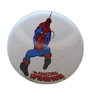 1978 Amazing Spider-man Marvel Comics Pinback Button Vintage